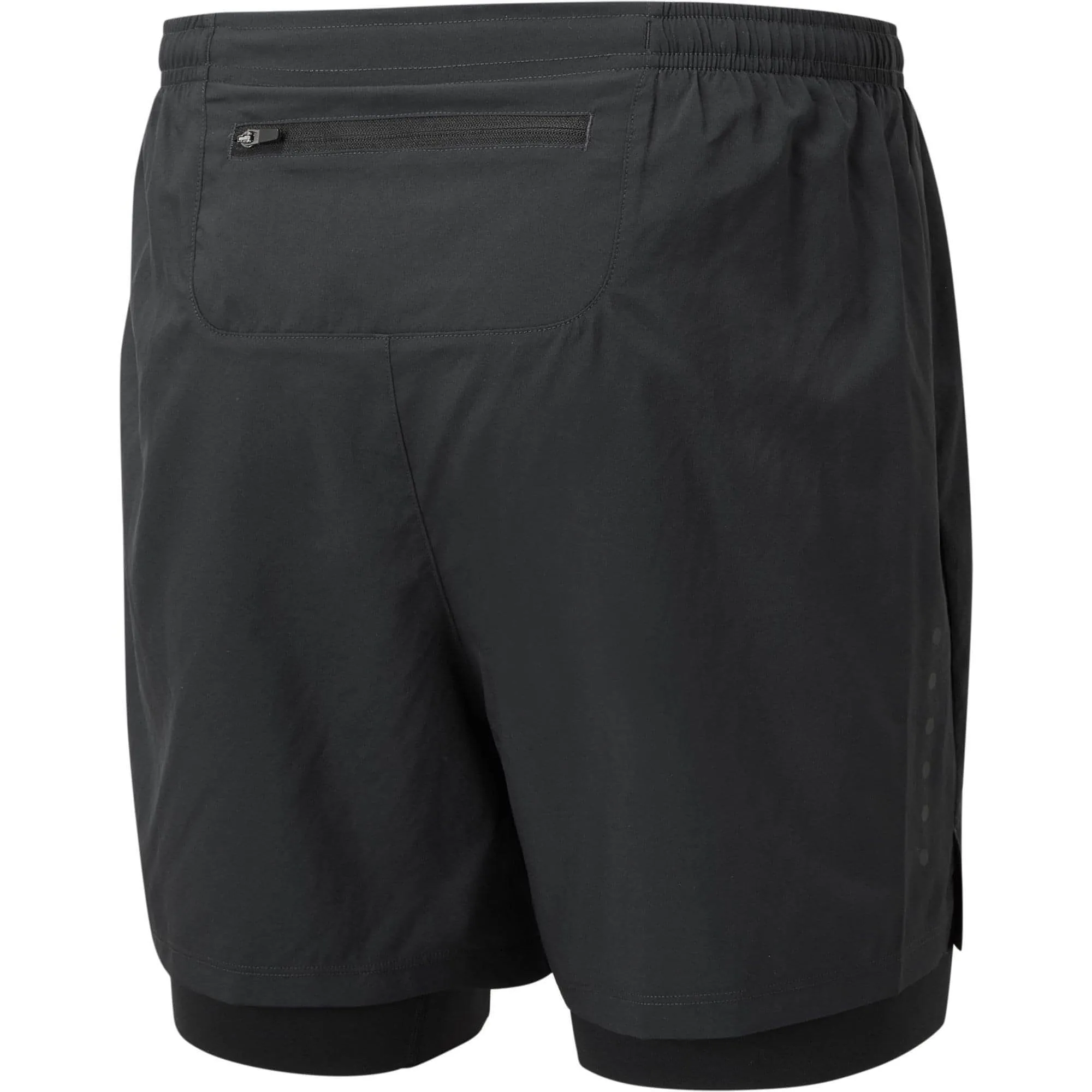 Ronhill Core Twin 2 In 1 Mens Running Shorts - Black Heat Ready healthcare industry