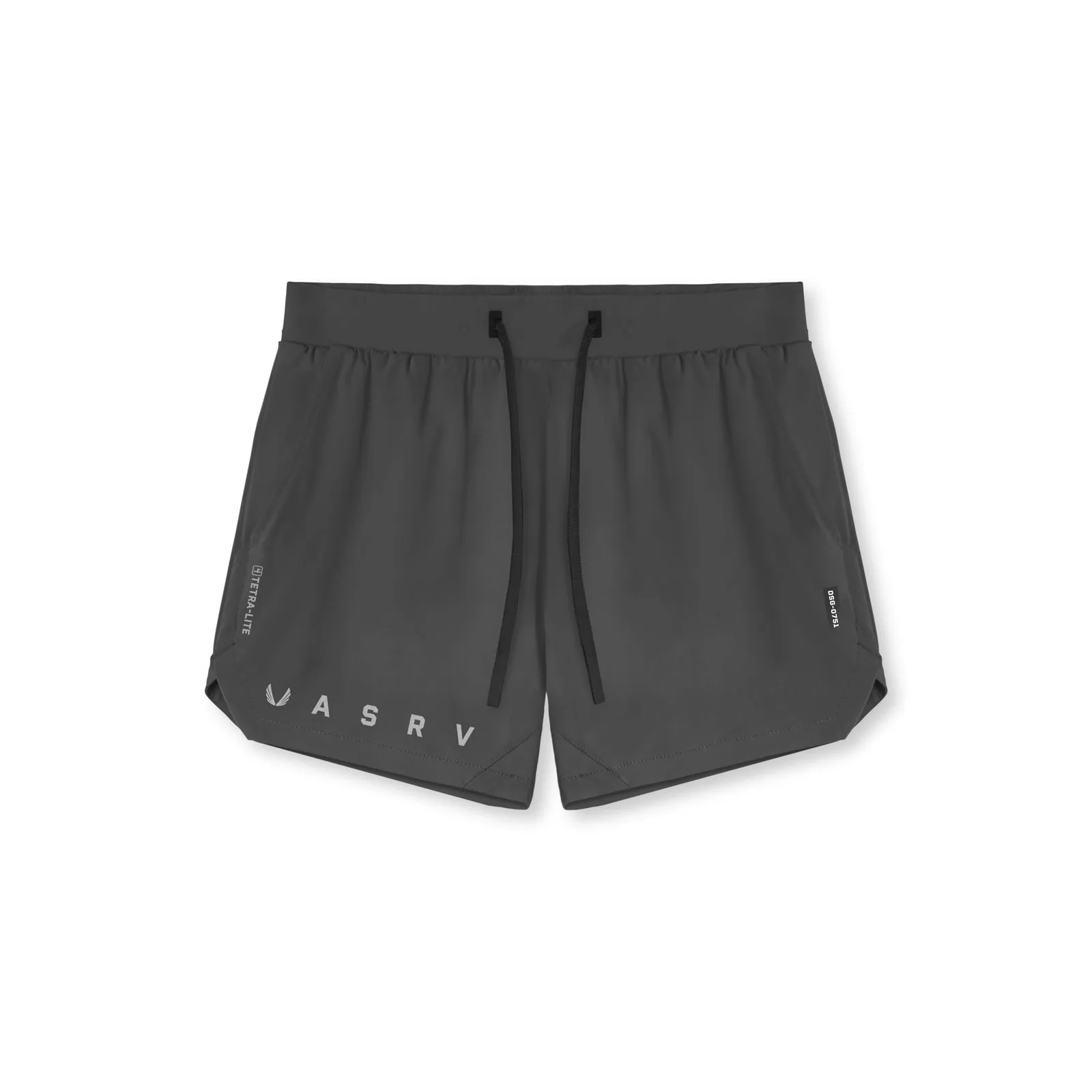 0751. Tetra-Lite? 5" Linerless Short - Space Grey "Classic" Bohemian style