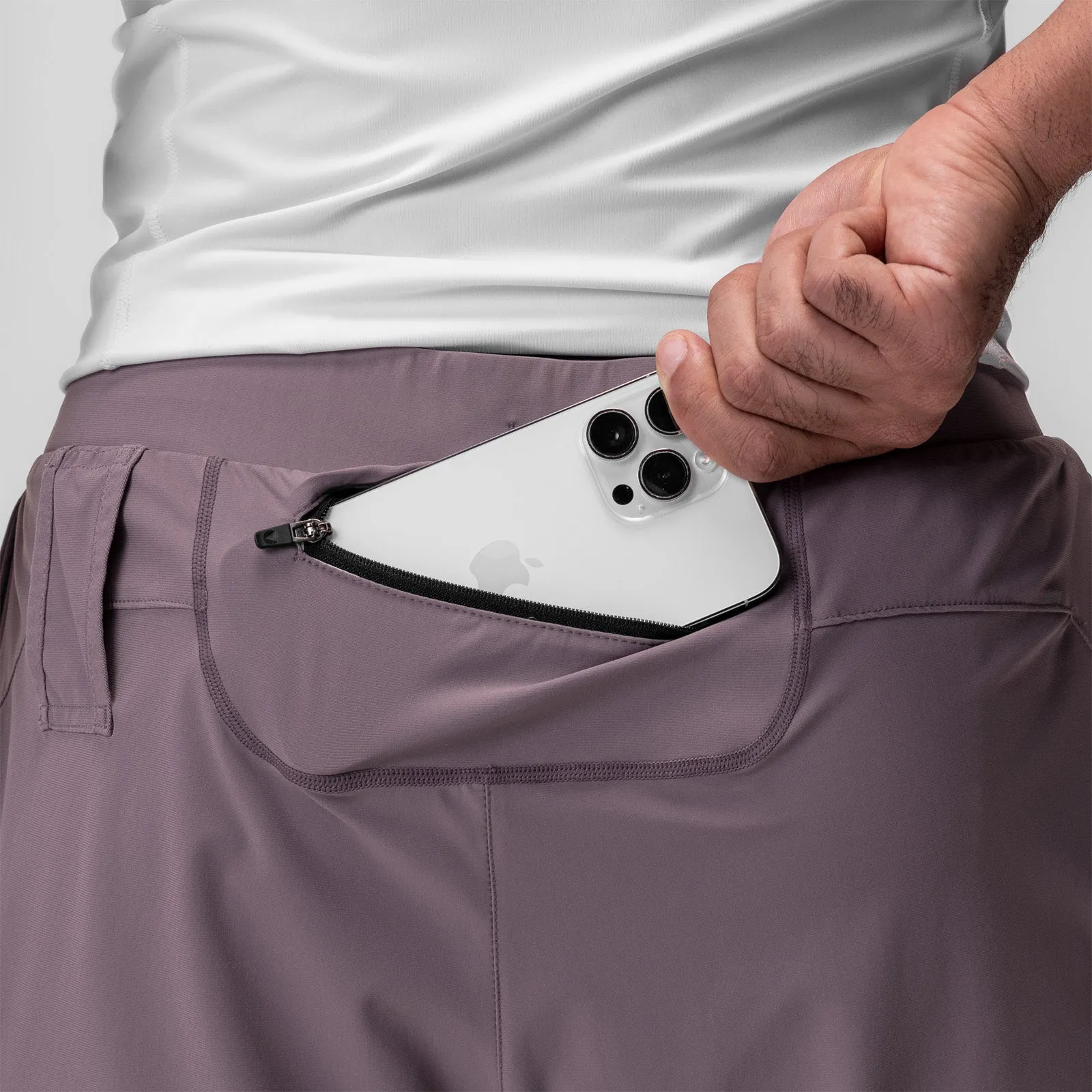 Hygienic Antimicrobial Layer 0866. Tetra-Lite? 7" Liner Short - Moonscape "Cyber"/White