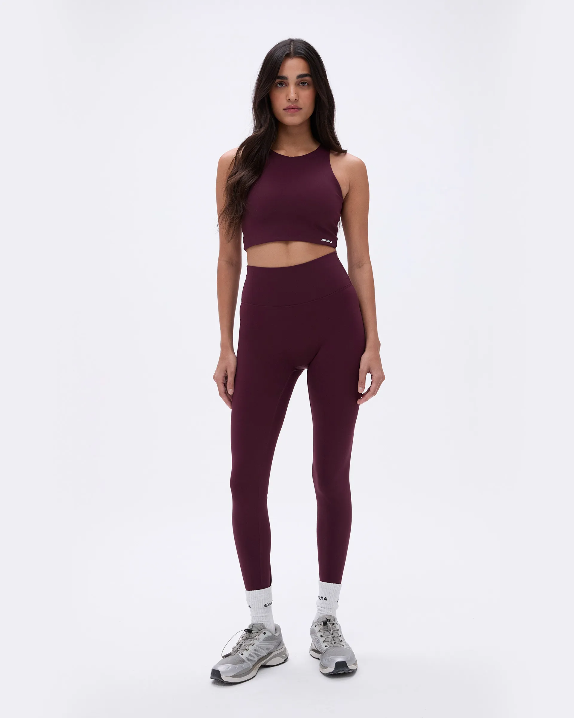 Slimming Fit Ultimate Leggings - Dark Cherry