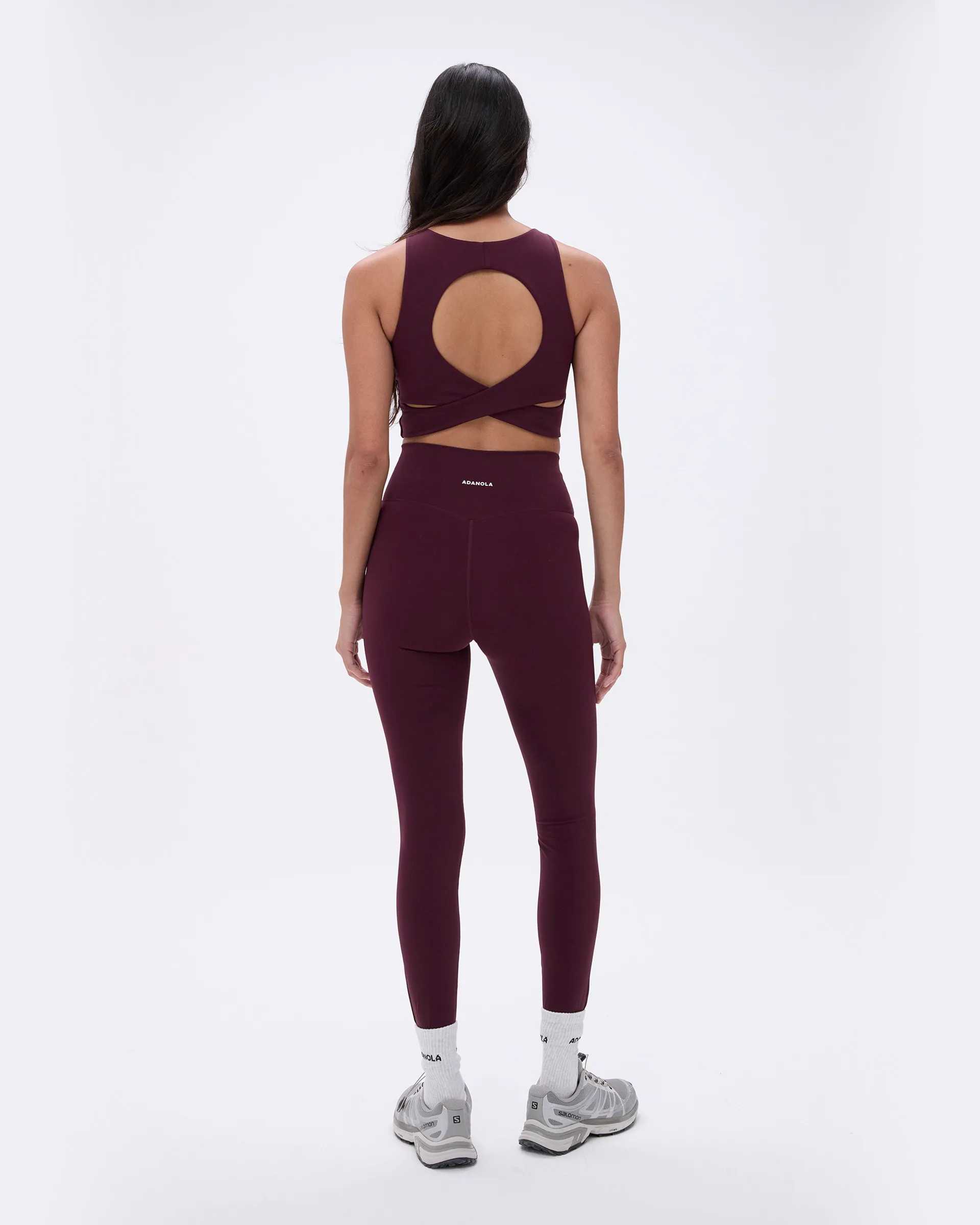 Performance Fabric All Around Ultimate Leggings - Dark Cherry