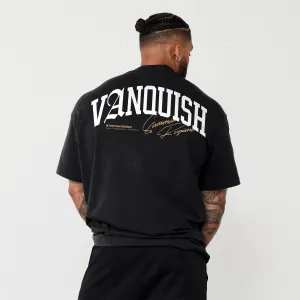 Vanquish Revolve Summer Regime Black Oversized T Shirt Holiday Trend Relaxed Comfort