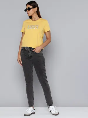 Artist Vibe Sustainable Active Ready Women's 711 Black Skinny Fit Mid Rise Jeans