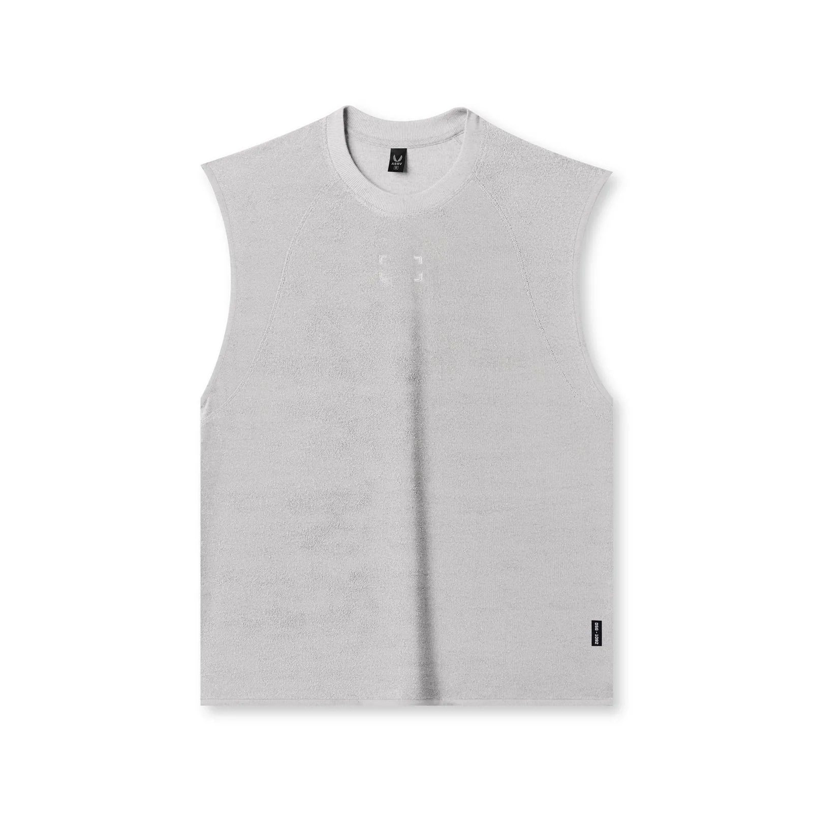 1092. Towel Terry Cutoff - Heather Grey Stay Flexible Tele - operated