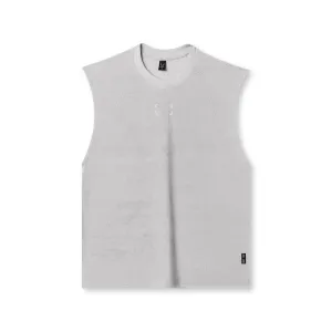 1092. Towel Terry Cutoff - Heather Grey Stay Flexible Tele - operated