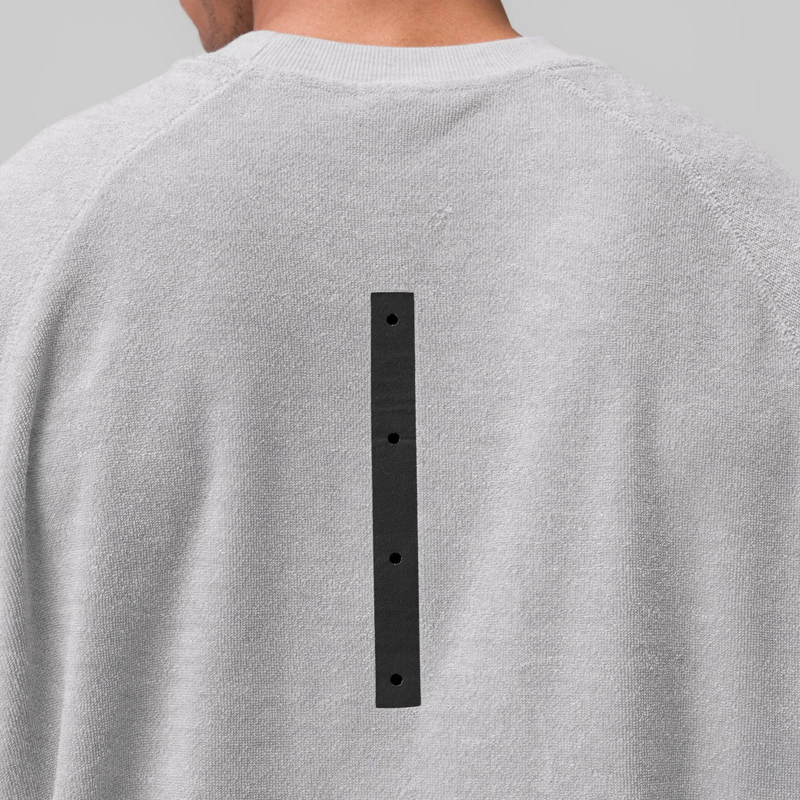 1092. Towel Terry Cutoff - Heather Grey Quick Evaporate Design Mobility - enhanced
