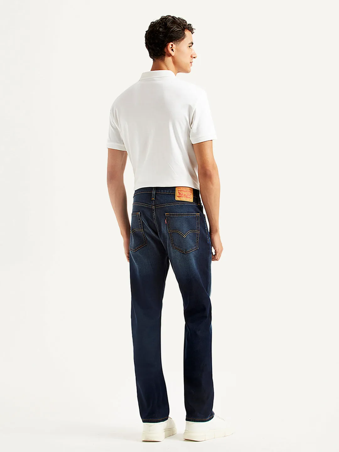 Modern Wear All Occasion Men's 513 Blue Slim Straight Fit Mid Rise Jeans
