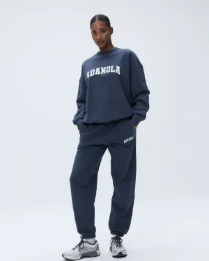 Varsity Sweatpants - Washed Midnight Blue NonIrritatingStitching