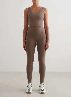 Ultra Light Casual Day Simple Line Nougat Sense Tights