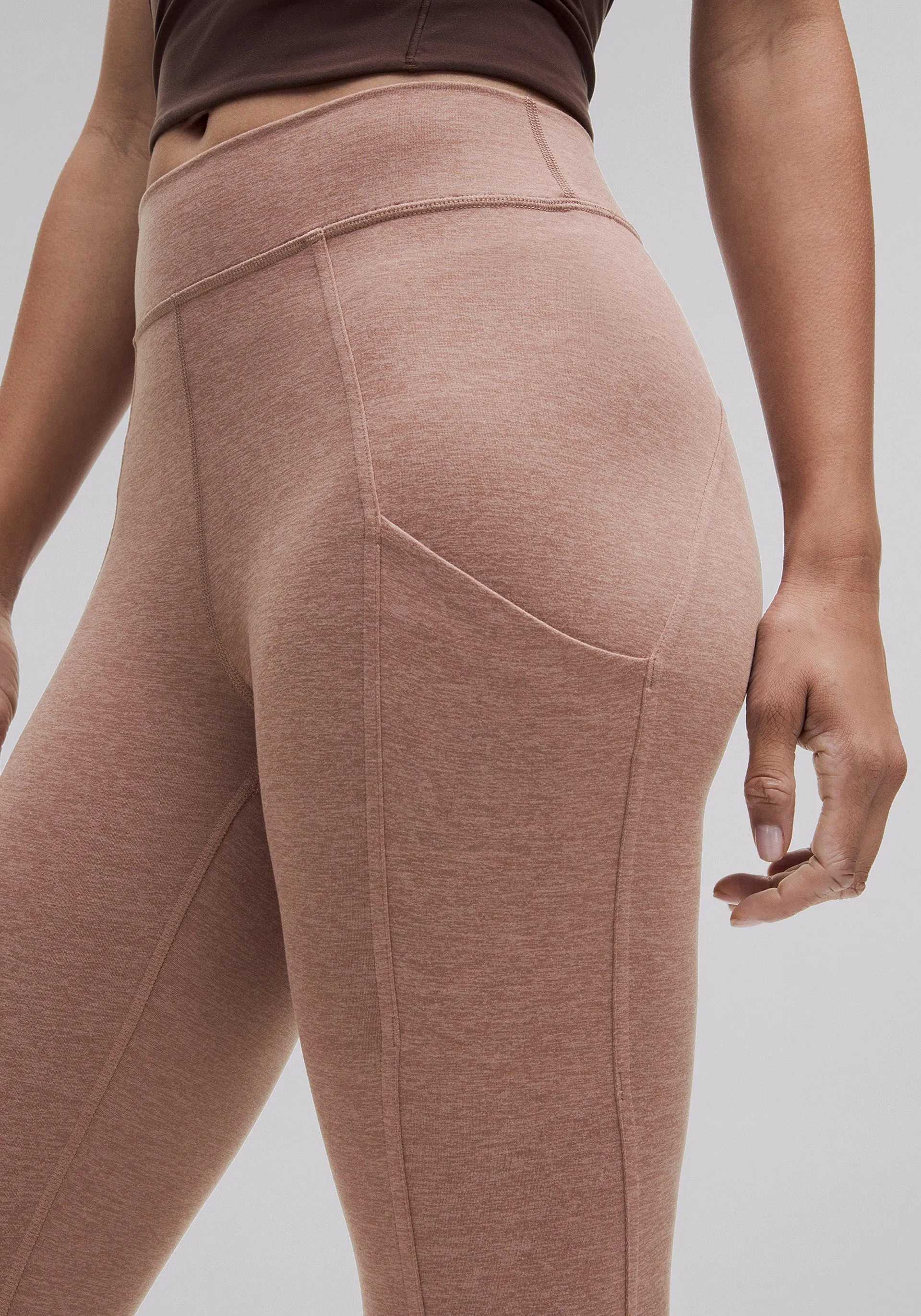 Temperature control Smart Style Soft Sueded High-Rise Tight 25"