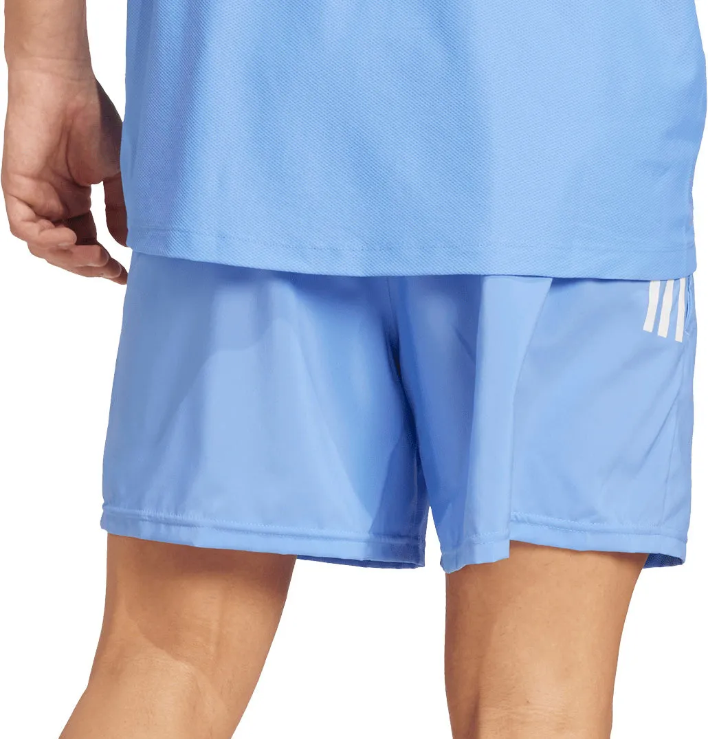 adidas Own The Run 5 Inch Mens Running Shorts - Blue housewarming gift Relaxed Movement