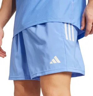 adidas Own The Run 5 Inch Mens Running Shorts - Blue Sporty Vibes Silk Touch