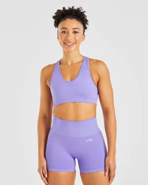 Balance V3 Seamless Sports Bra - Lavender Purple Personalized seams hikers