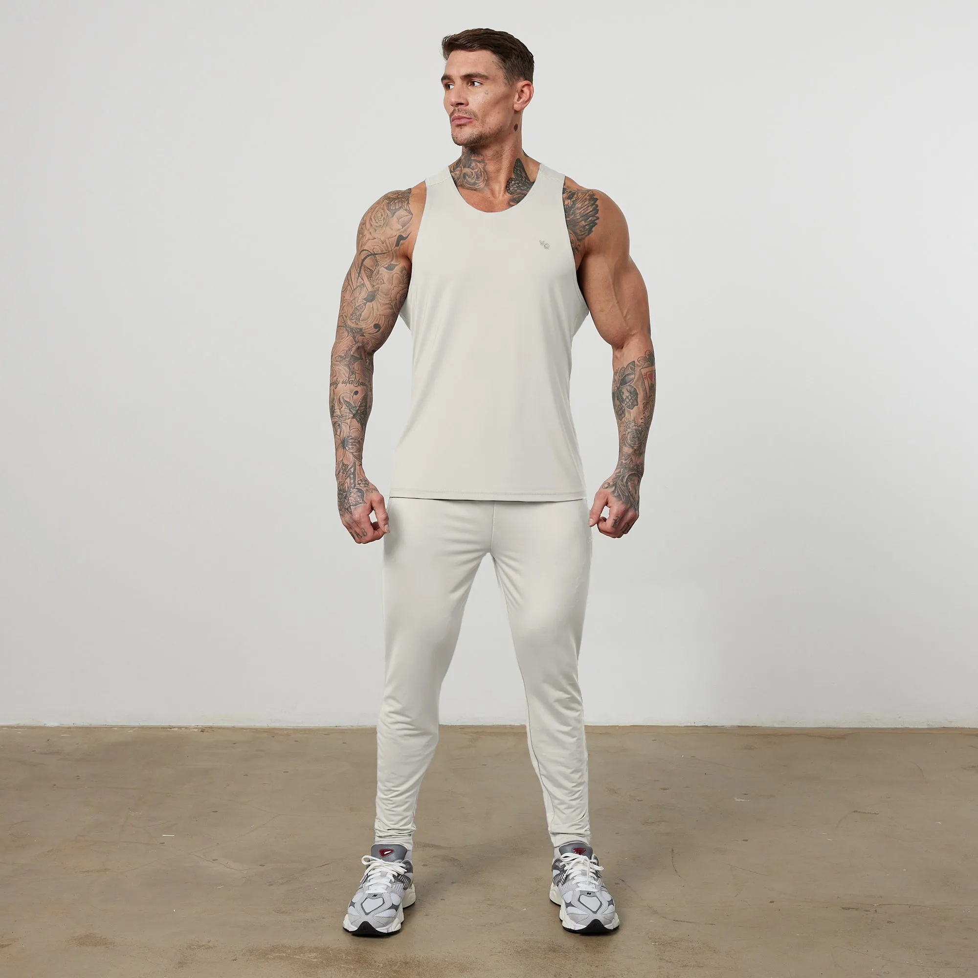 Vanquish Essential Stone Performance Tank Top high tech