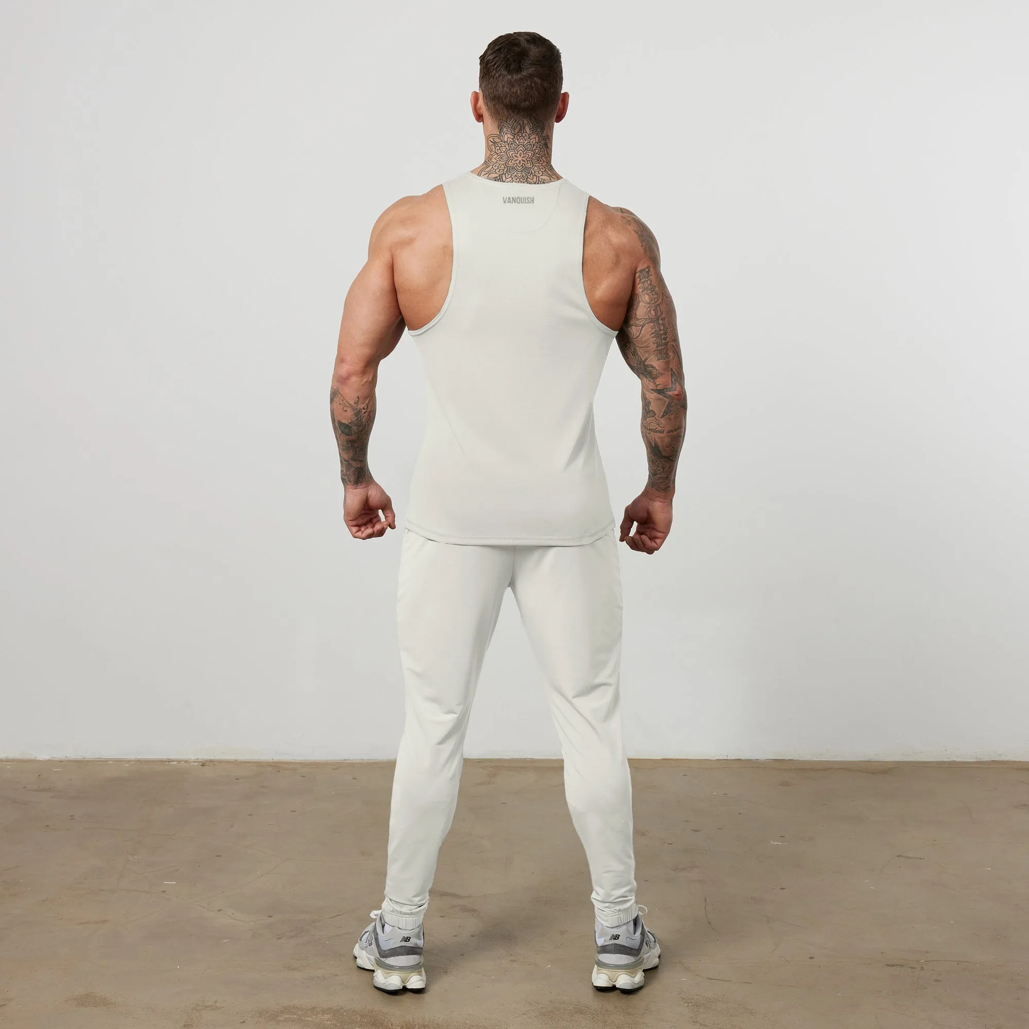 Vanquish Essential Stone Performance Tank Top Enhanced Durability Fabric