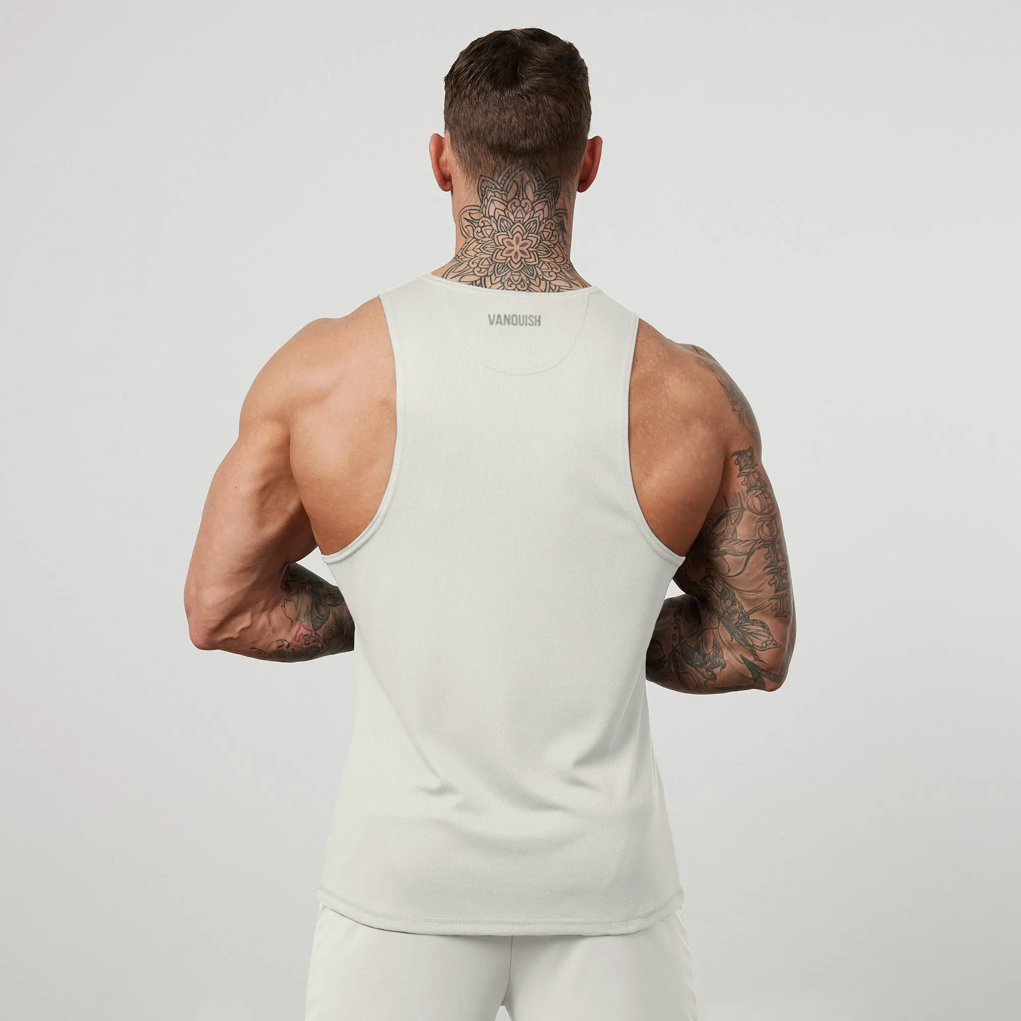 Sublimation Tech national defense Vanquish Essential Stone Performance Tank Top