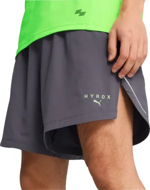 Puma X HYROX Ultraweave 6 Inch Mens Training Shorts - Grey Sun Protection Wedges