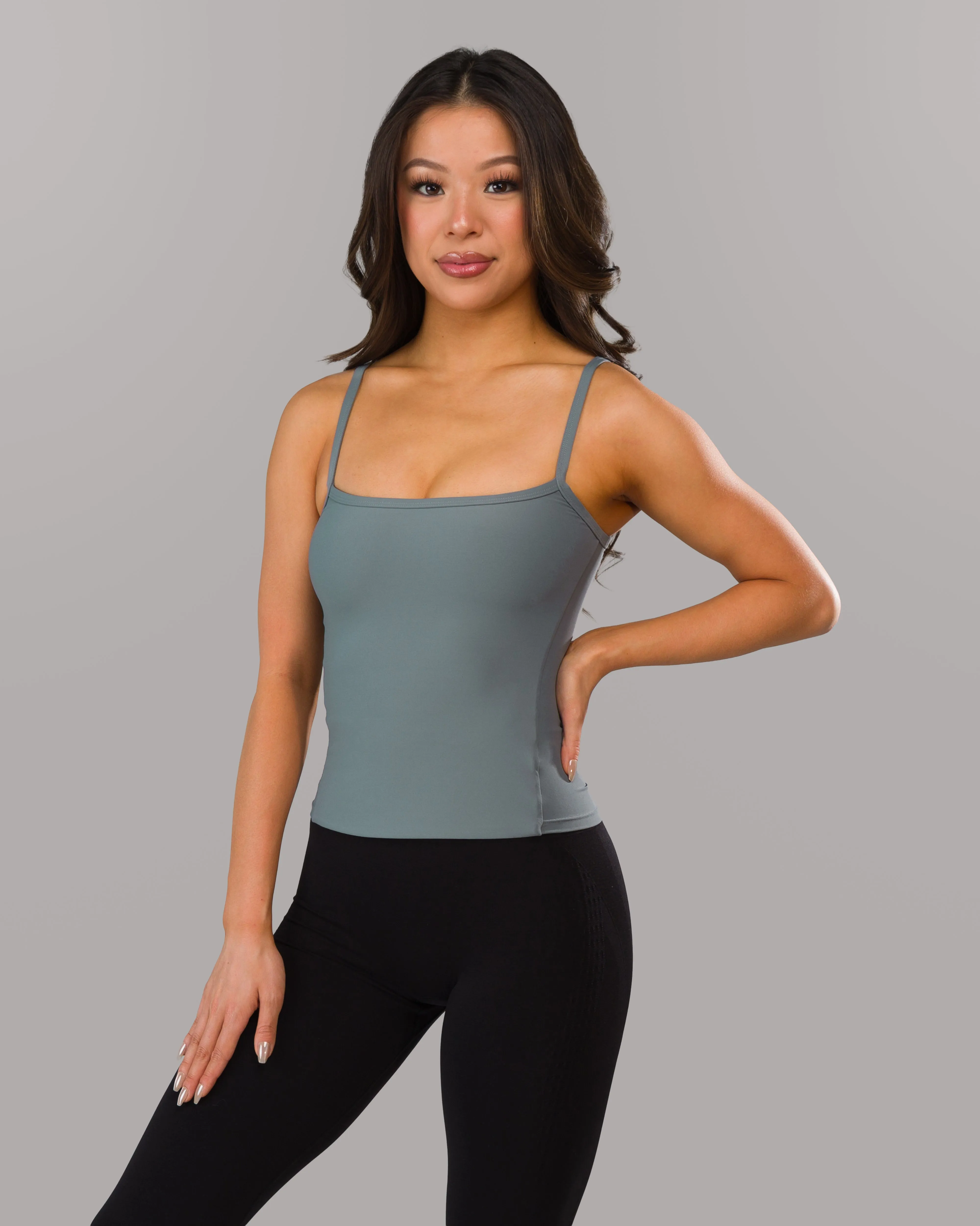 Basics Cami Tank - Ride Anti Pill Technology military base