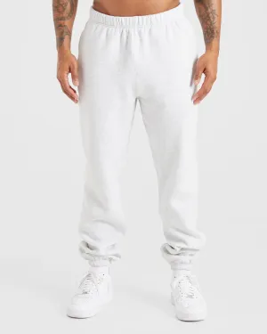 Active Stretch Tagless Design Essential Oversized Joggers - Grey Marl