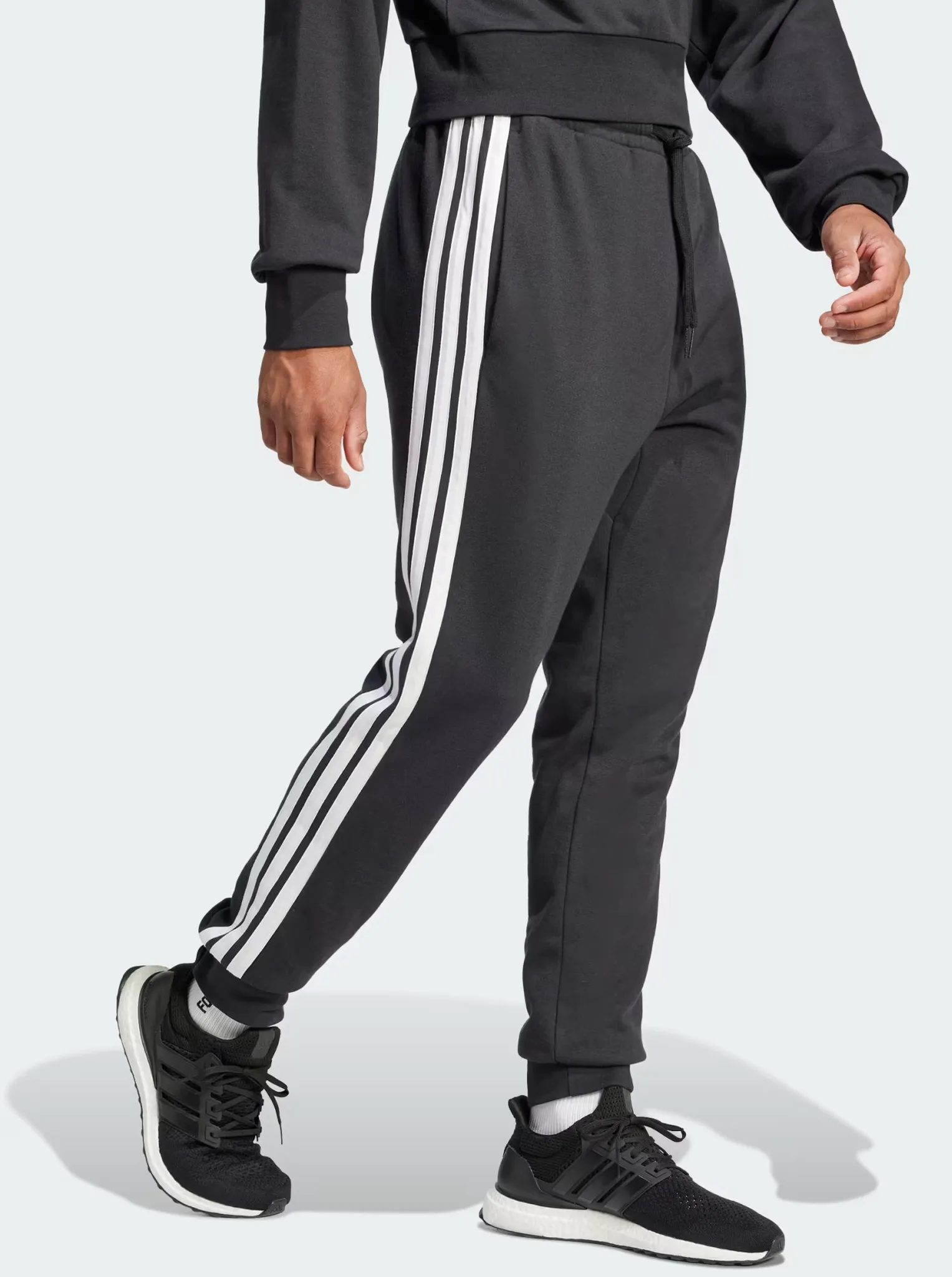 CompressionSupport Essential 3-Stripes French Terry Joggers