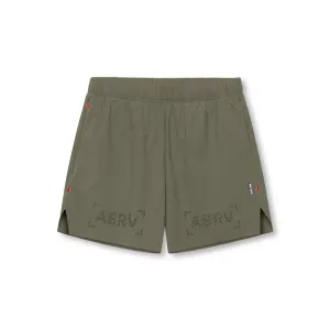 Gentle On Skin 0737. Ripstop 6" Perforated Short - Olive