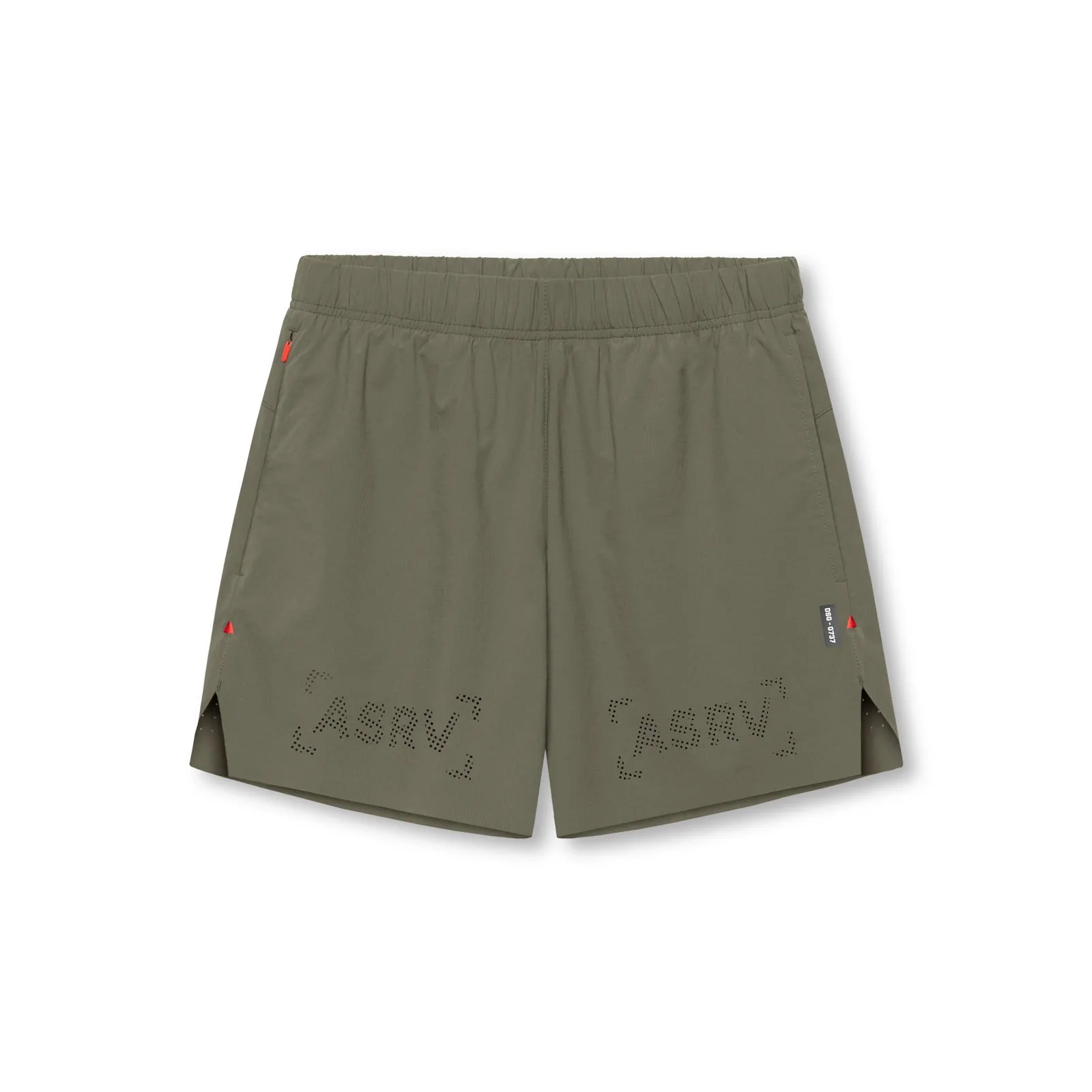 Gentle On Skin 0737. Ripstop 6" Perforated Short - Olive