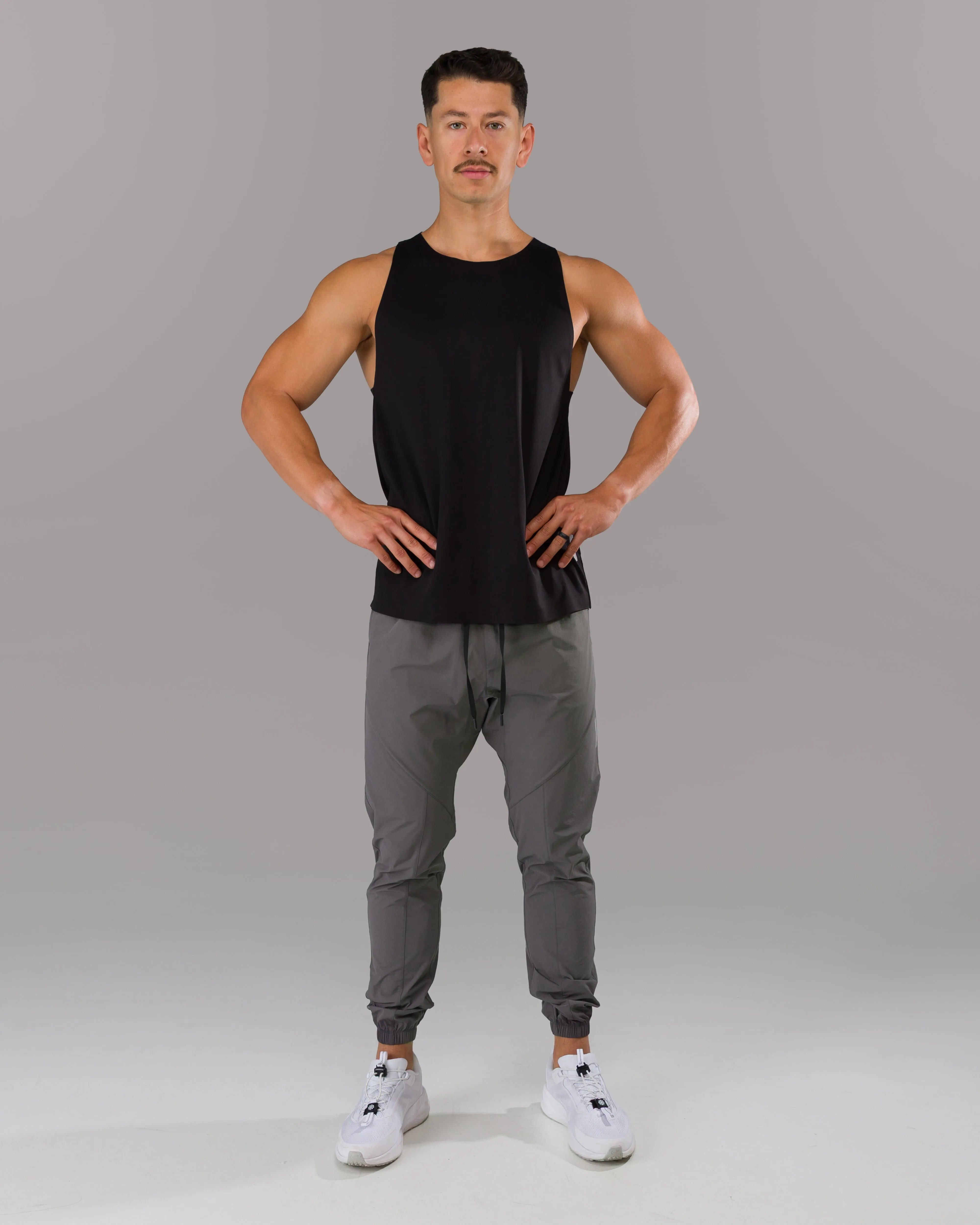 Fresh Fit Quick Conversion Hem Apex Jogger - Gunmetal