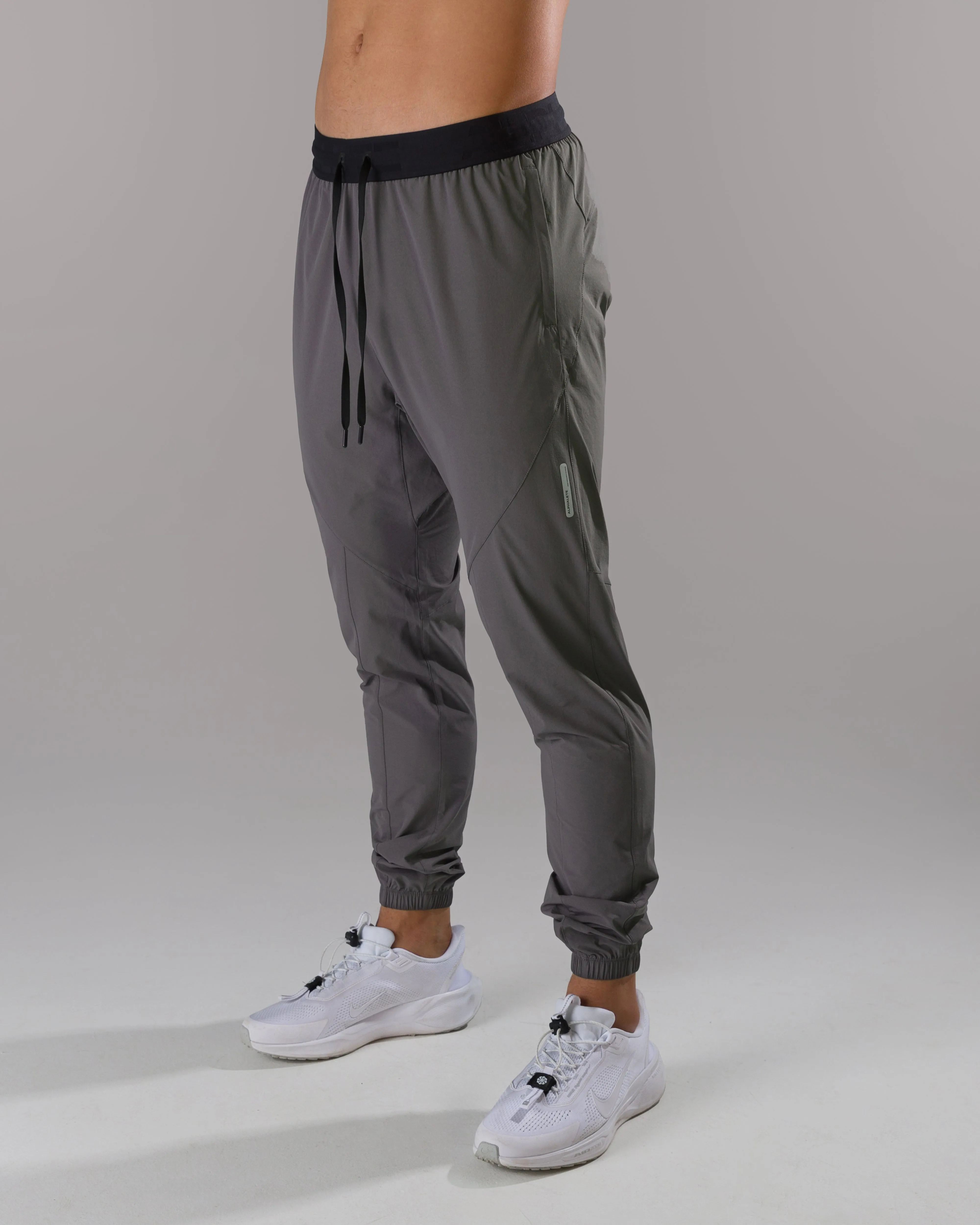 Apex Jogger - Gunmetal Striped Pattern