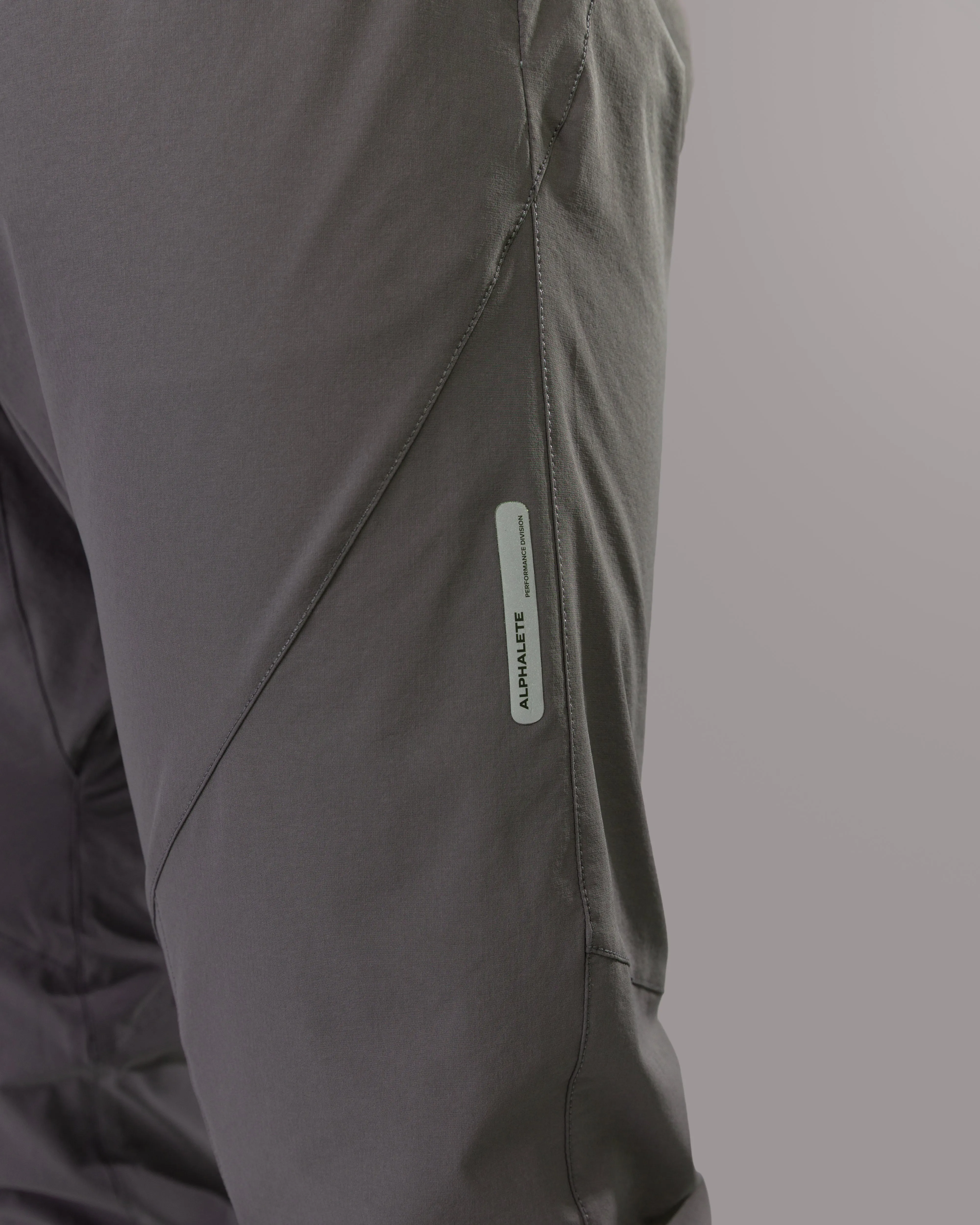 Apex Jogger - Gunmetal High Waist