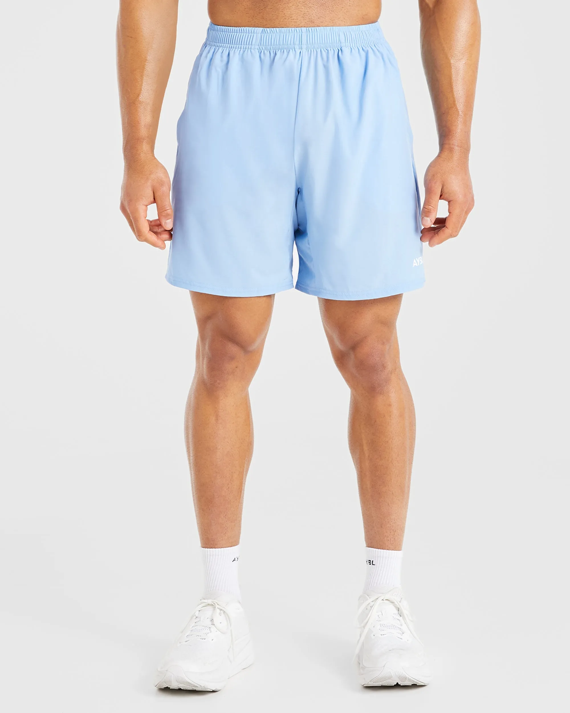 Core 7" Shorts - Air Blue equestrian wear