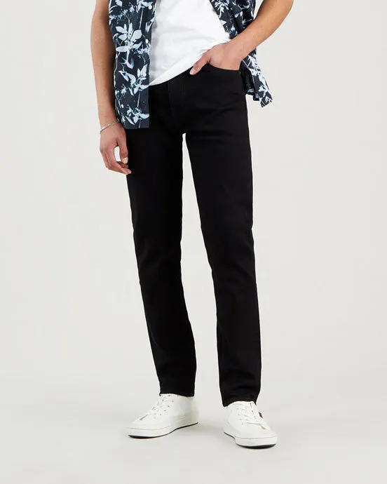 Low Impact Dye Levi's? 510 Skinny Fit Mens Jeans - Black Leaf ADV