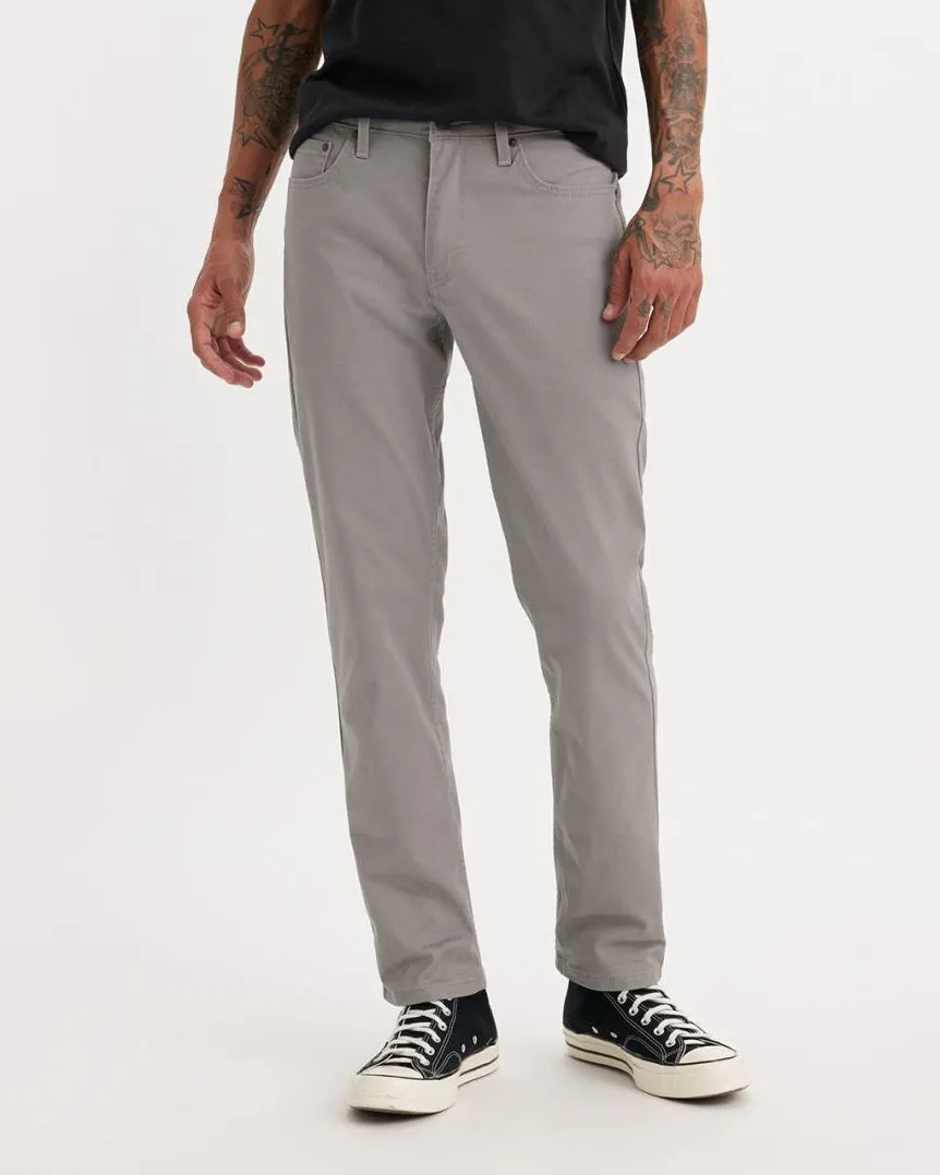 Traveler Gear Smart Casual Levi's? 511 Slim Fit All Seasons Tech Mens Trousers - Steel Grey