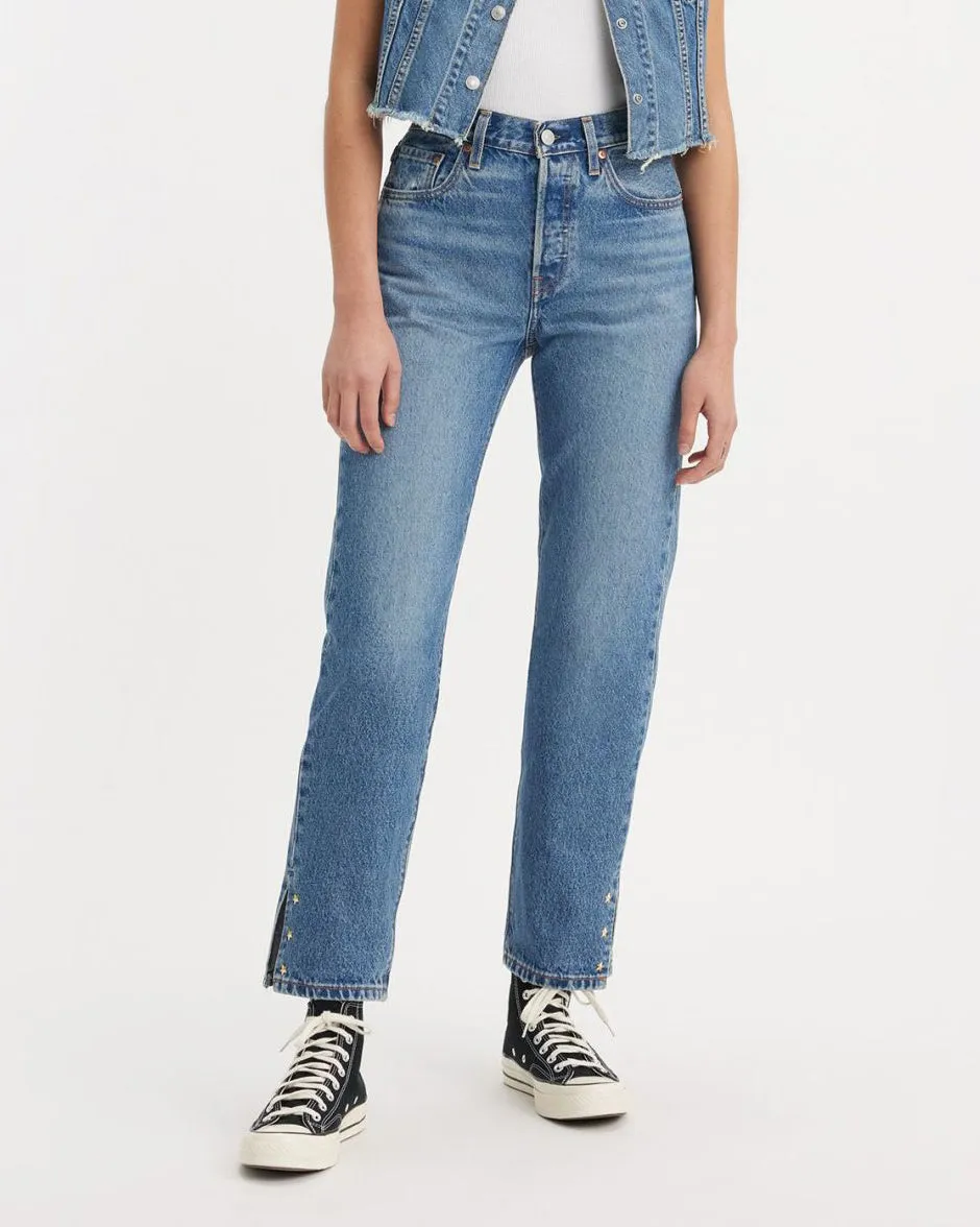 Levi's? Womens 501 Crop Jeans - Treat Yourself Lifestyle Ready Parent Style Trend Setter