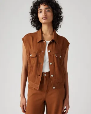 Balanced Wardrobe Levi's? Womens Shrunken 90's Vest - Sorrel Horse