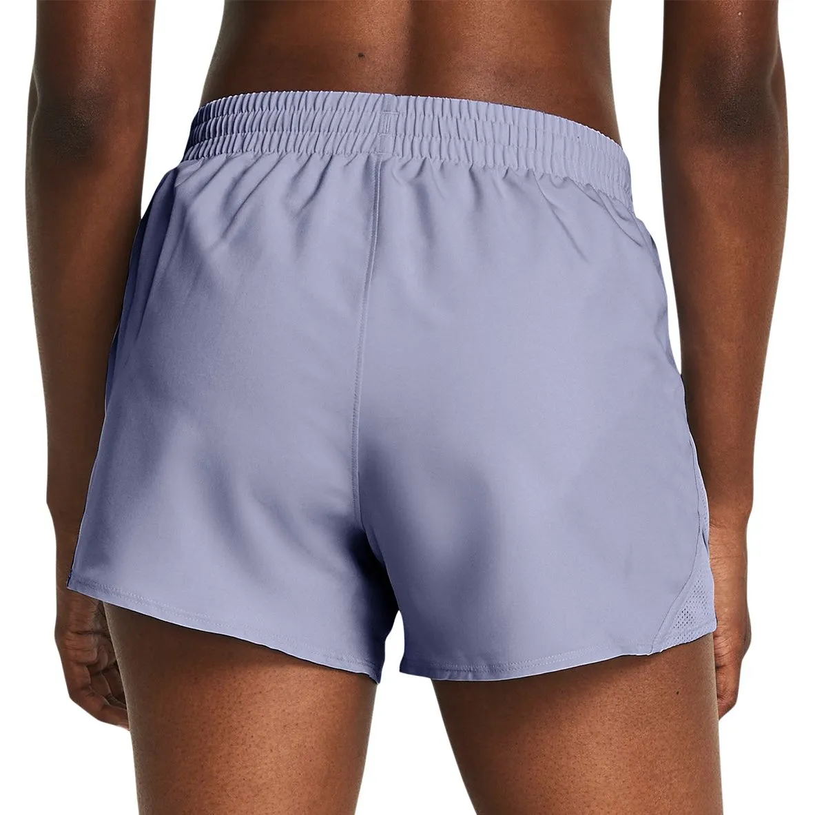 yoga clothing Under Armour Fly By 3 Inch Womens Running Shorts - Purple