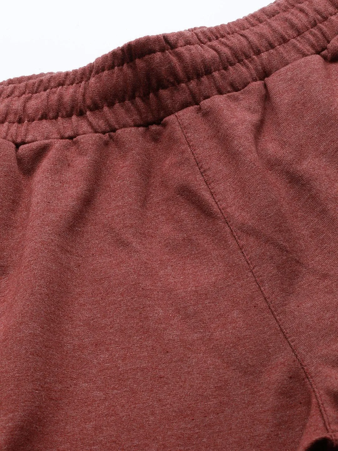 Cozy Stretch Feminine Cut Alcis Men Red Solid Track Pant