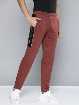 Tall Length Soft Structure Alcis Men Red Solid Track Pant