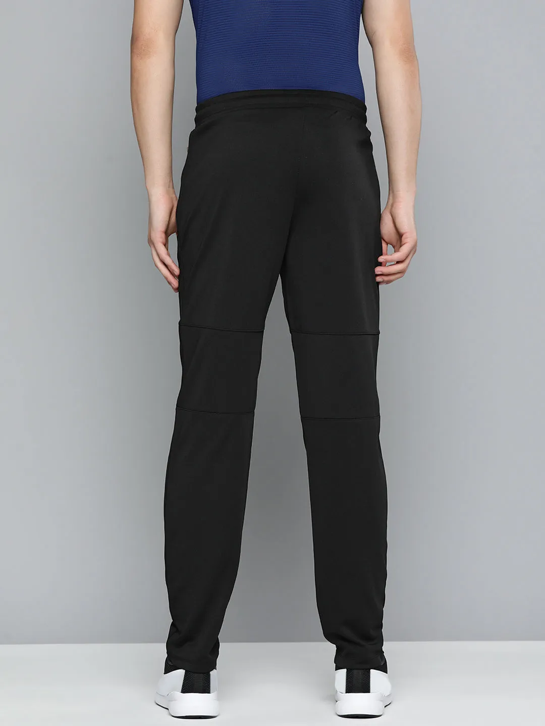Soft Interior Alcis Men Black Solid Slim Fit Track Pants