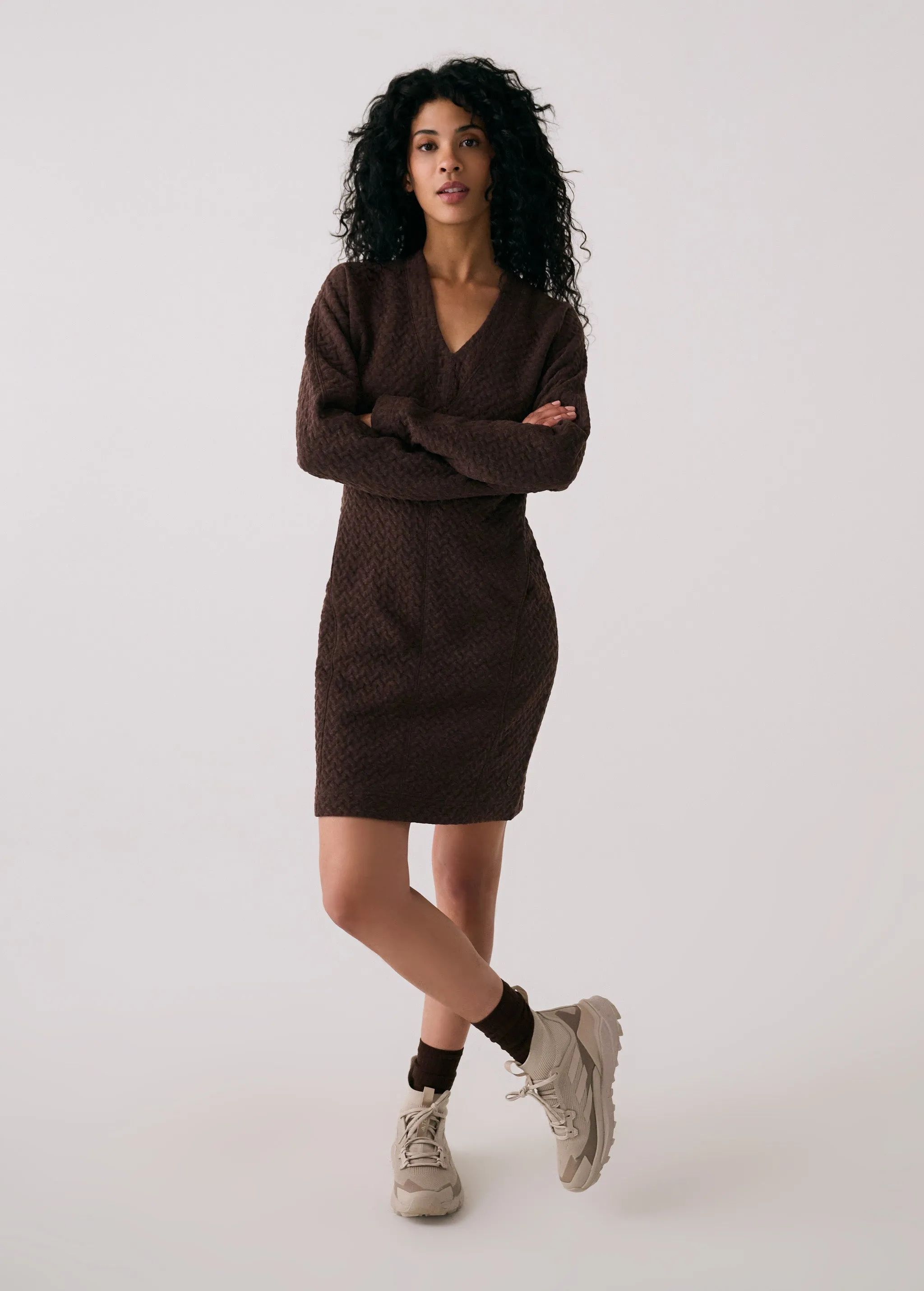 Vision Fit Clover 2 V-Neck Dress