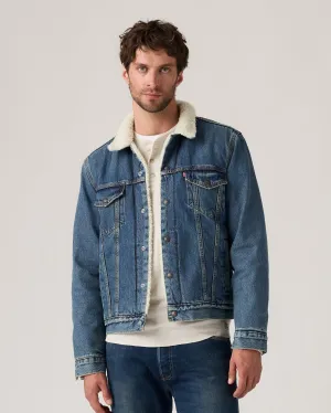 Sunny Vibes Office Wear Levi's? Type 3 Sherpa Trucker Jacket - In The Morning