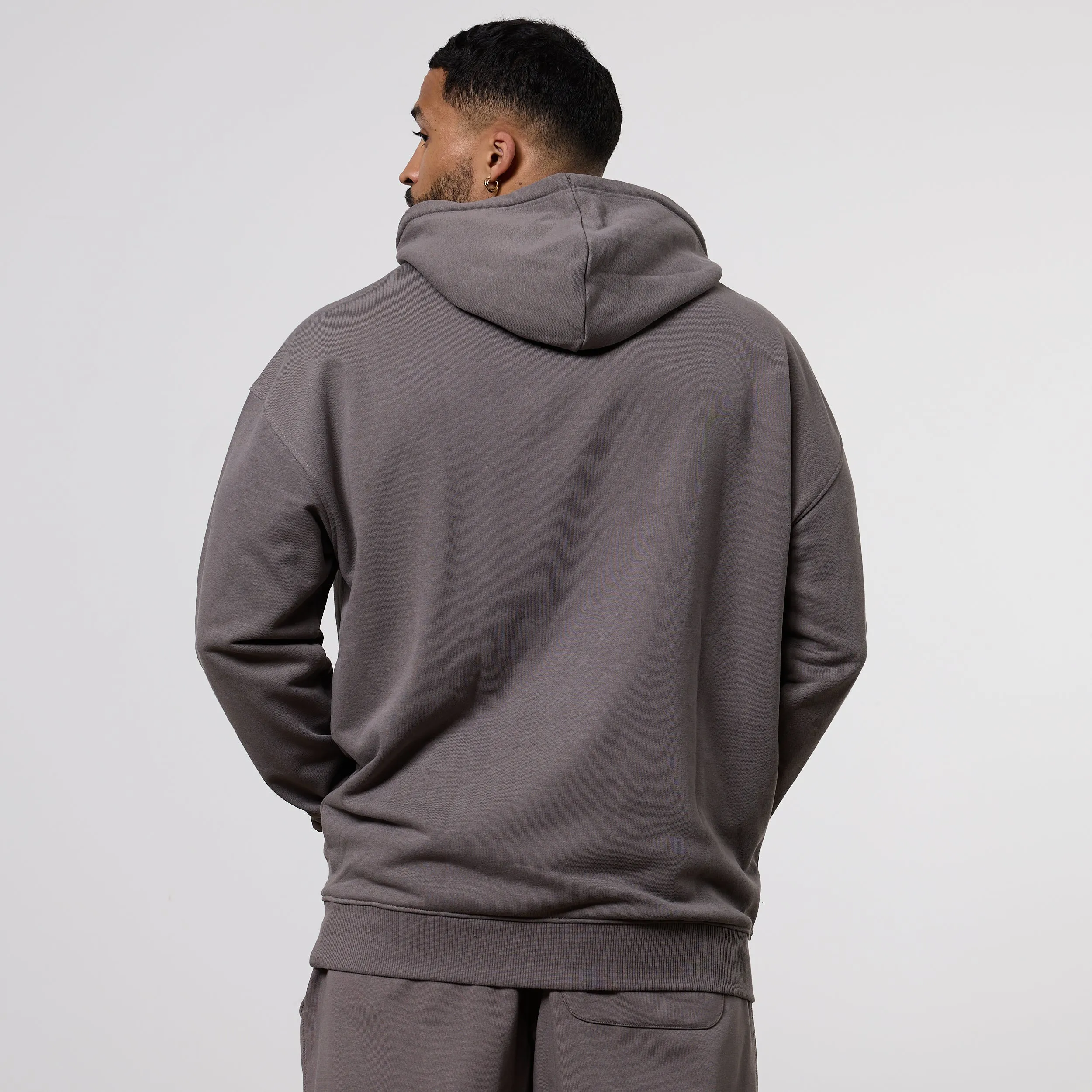 Lightweight Midlayer Option Sport Day Vanquish Essential Mushroom Oversized Pullover Hoodie