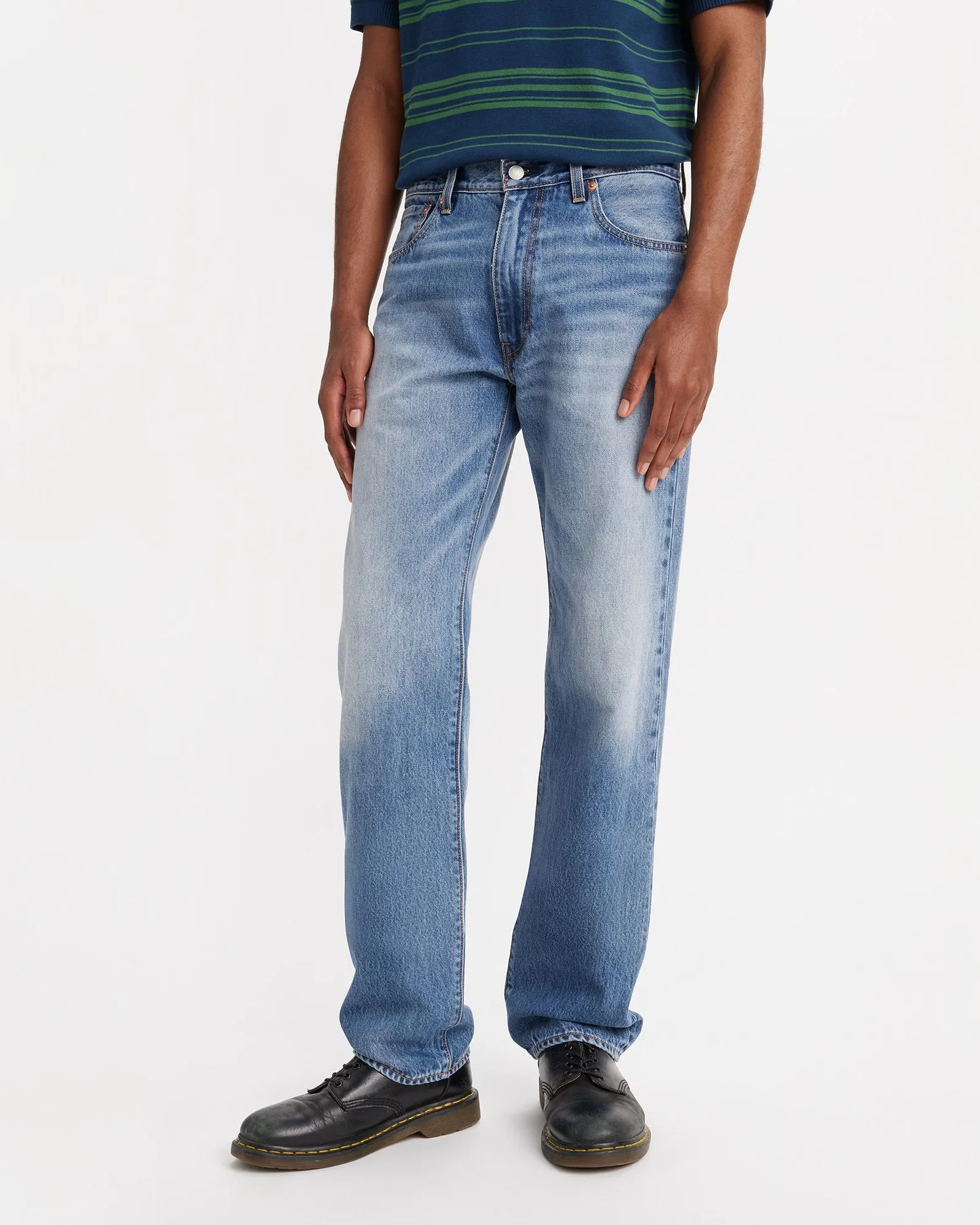 Levi's? 555 Relaxed Straight Mens Jeans - Indigo Champion Breathable Feel