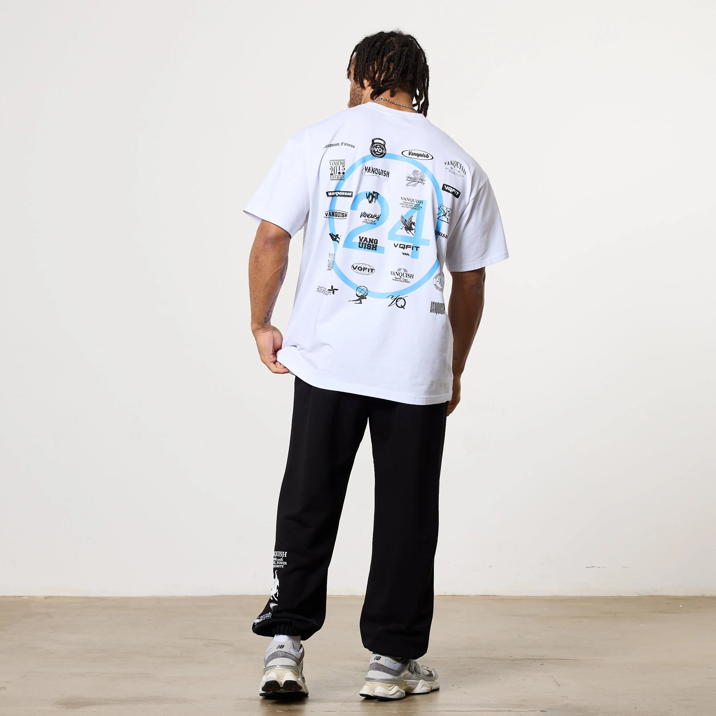 Organic Cotton Chic Comfort Style Vanquish TSP 2024 Collective White Oversized T-Shirt