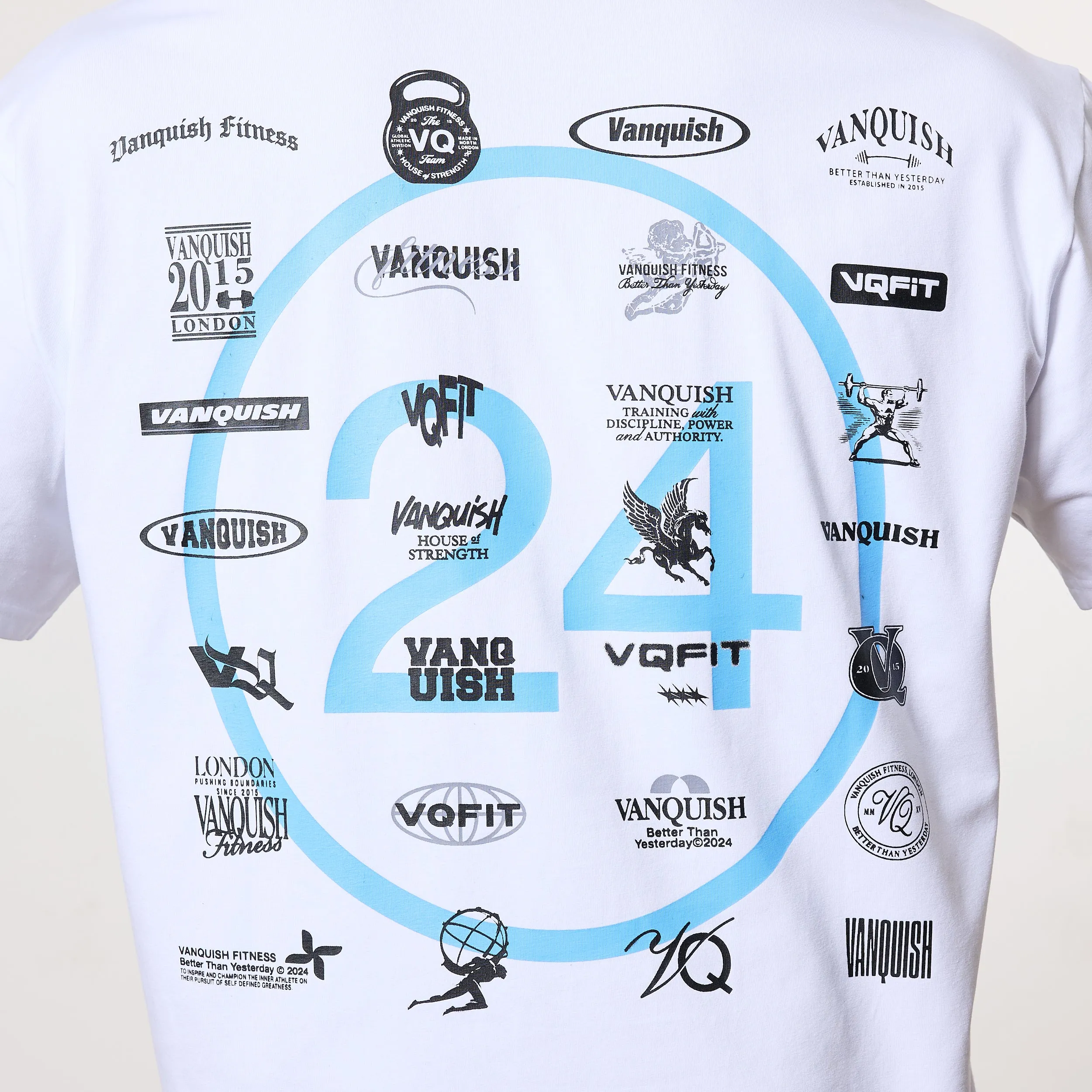 Vanquish TSP 2024 Collective White Oversized T-Shirt Reinforced Hems Wedding