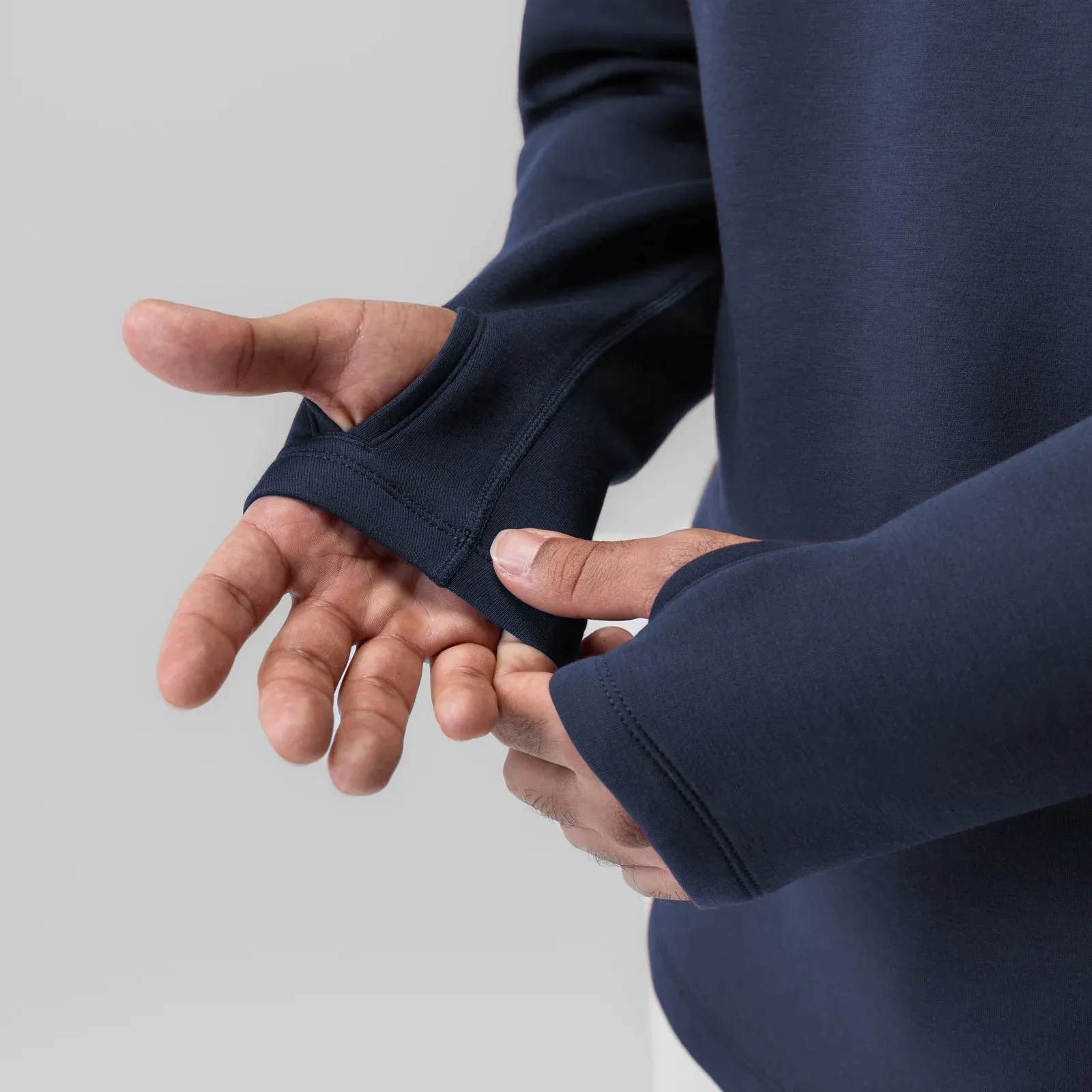 1023. Dri-Core? Zip Hoodie - Navy Daily Comfort