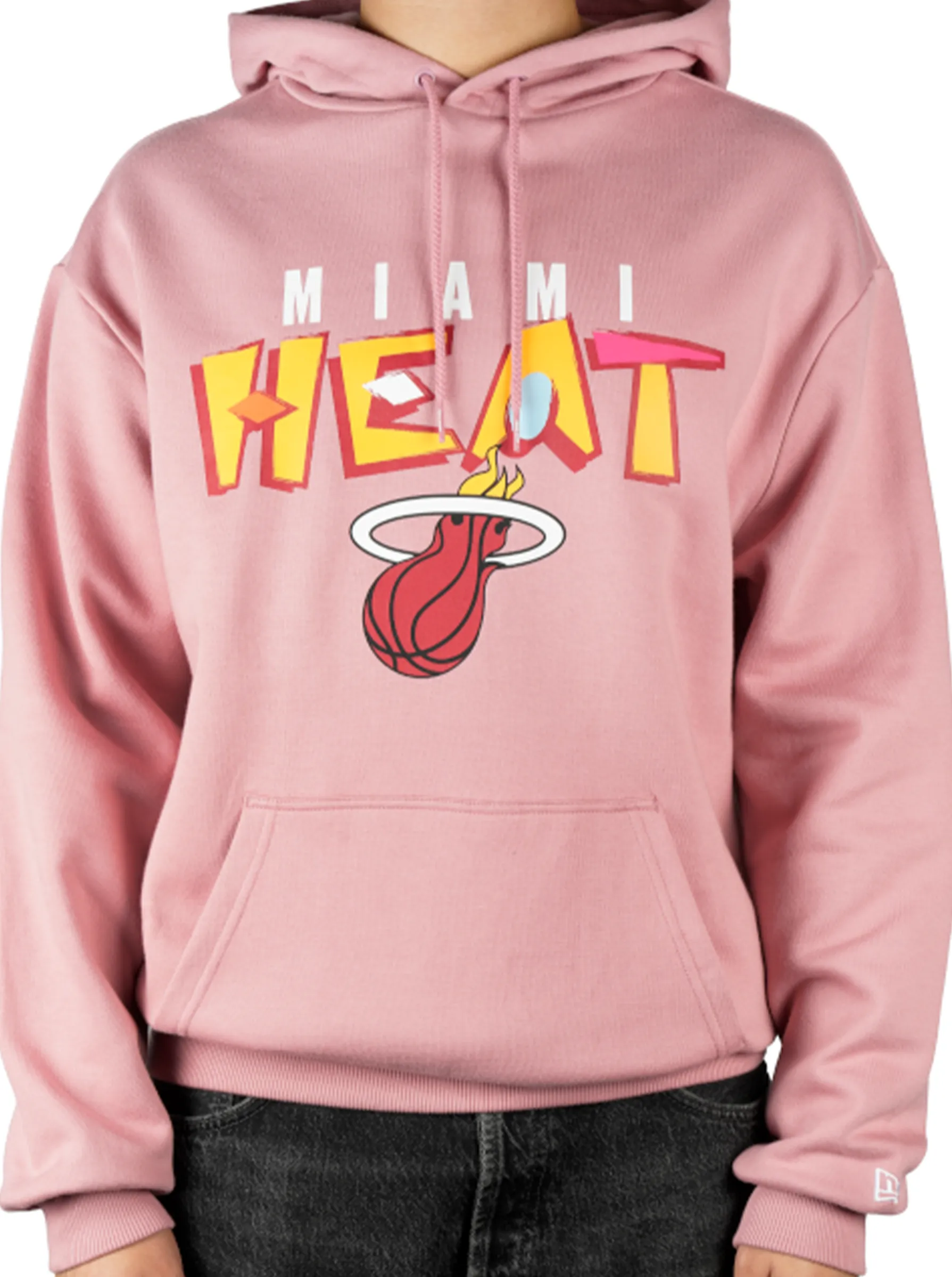 Sport Style Cozy Feel Miami Heat NBA Pullover Hoodie
