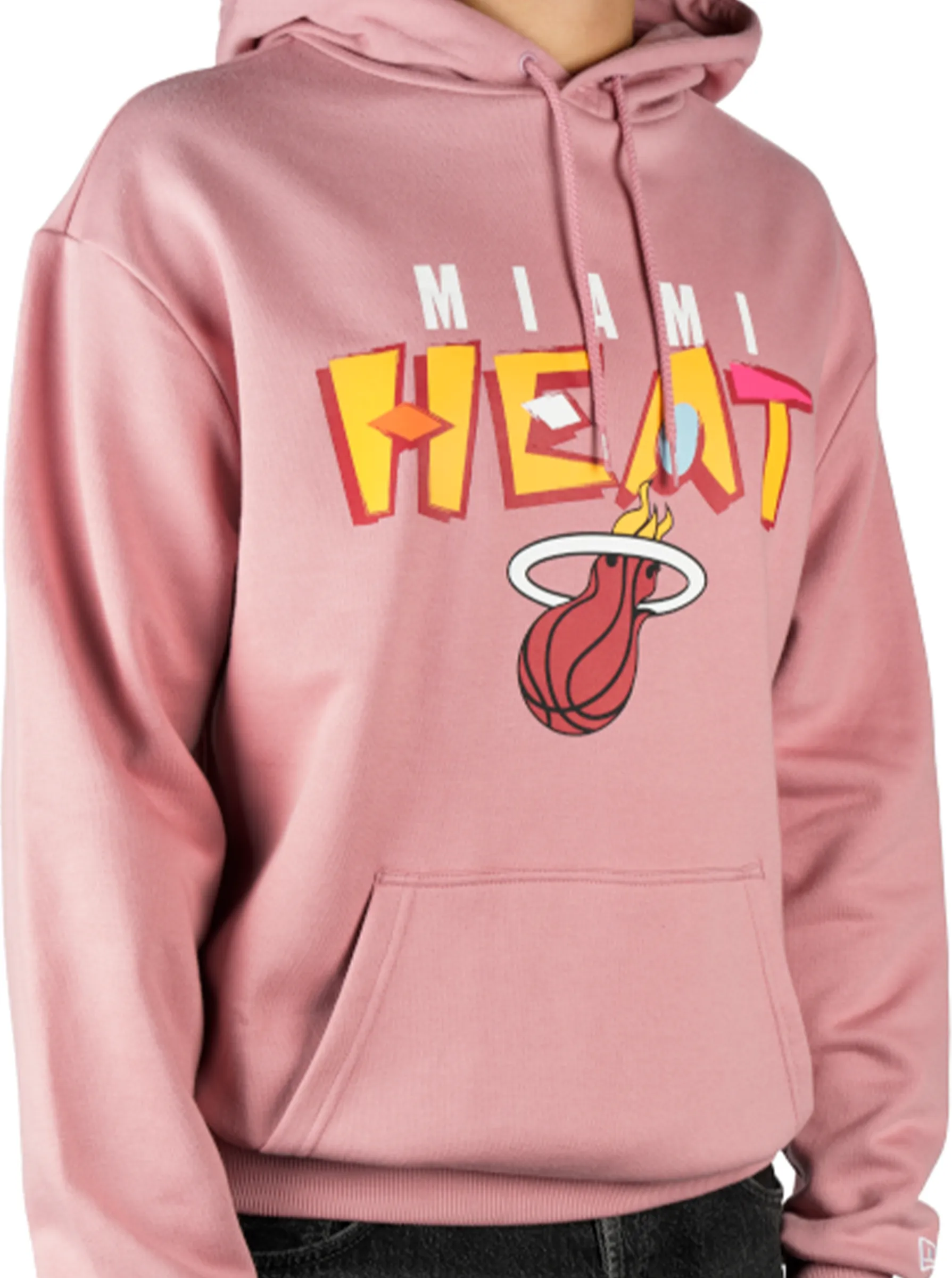Adjustable Cuffs Miami Heat NBA Pullover Hoodie
