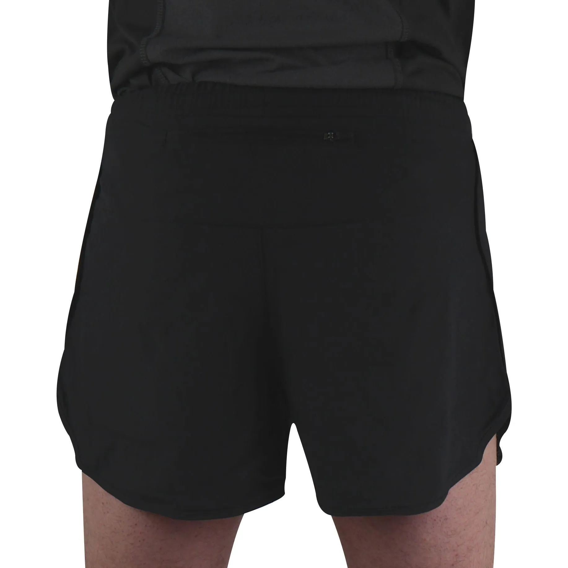 More Mile Racer Split Mens Running Shorts - Black Comfortable Style corduroy shorts