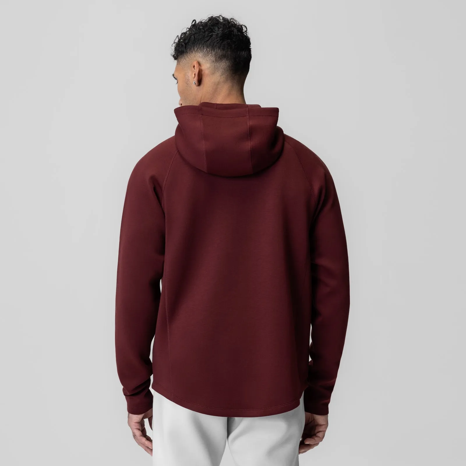 surfing clothes 1023. Dri-Core? Zip Hoodie - Crimson