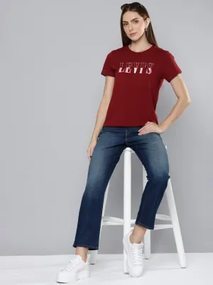 Mid Rise Structure Artist Vibe Everyday Rainy Day Women's 724 Blue Straight Fit High Rise Jeans